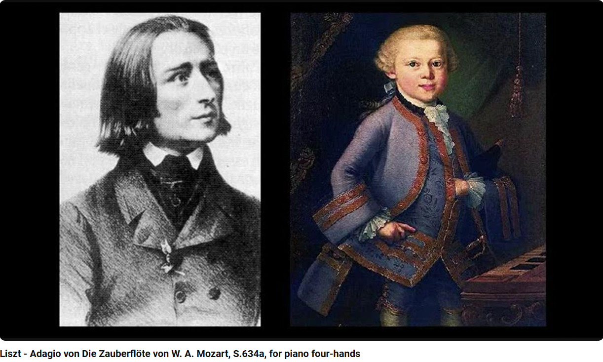 Mozart Liszt La Flûte enchantée (transcription)