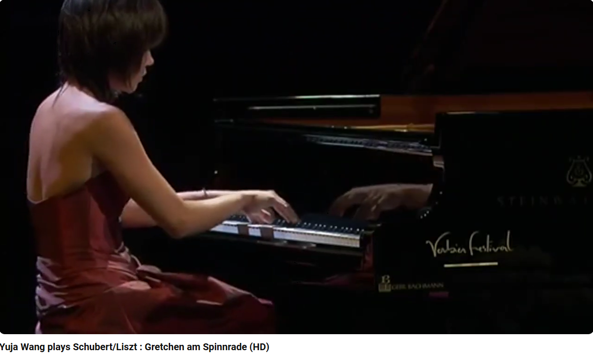 Schubert Liszt Gretchen am Spinnrade (transcription)
